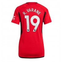 Dres Manchester United Raphael Varane #19 Domáci pre Ženy 2023-24 Krátky Rukáv